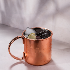Mezclar Copper Plated Straight Moscow Mule Mug
