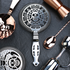 Beaumont Stainless Steel Skull Strainer