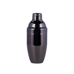 Gun Metal Black Cocktail Shaker 17.5oz / 500ml