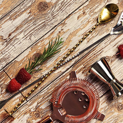 Urban Bar Gold Plated Classic Bar Spoon