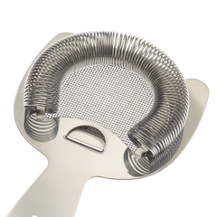 Barfly Fine Mesh Spring Bar Strainer Stainless Steel