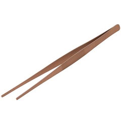 Brushed Copper Cocktail Tweezers 12inch / 30cm