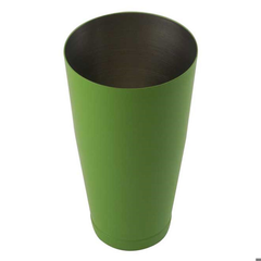 Flair 18/10 Stainless Steel Green Boston Shaker Tin 28oz / 800ml