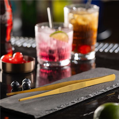 Gold Cocktail Tweezers 10inch / 25cm
