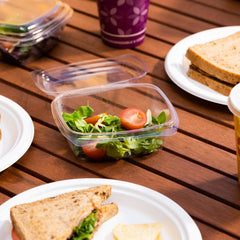 Disposable Hinged Salad Container 16oz / 450ml
