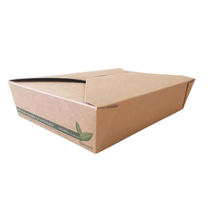 DispoPak No 2 Kraft Compostable Food Box