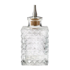 Barfly Glass Bitters Bottle Retro Design 3oz / 85ml
