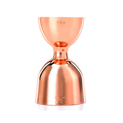 Barfly Heavy-Duty Copper Straight Rim Bell Jigger 1oz & 2oz