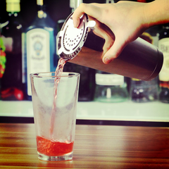 Basic Cocktail Shaker Set with Cocktail Book