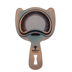 Barfly Fine Mesh Spring Bar Strainer Antique Copper