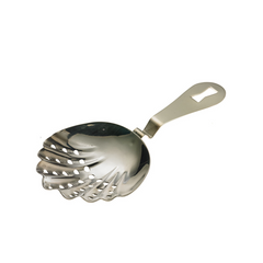 Barfly Stainless Steel Scalloped Julep Strainer