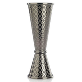 Diamond Lattice Japanese Jigger Black 1 x 2oz