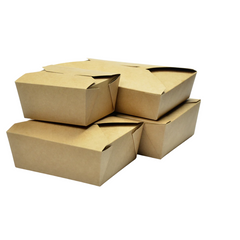 DispoPak No 2 Kraft Compostable Food Box