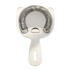 Barfly Fine Mesh Spring Bar Strainer Stainless Steel