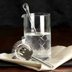 Glass Teardrop Martini Stirrers