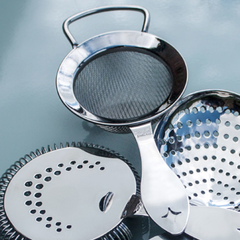 Bonzer Heritage Silver Plated Fine Cocktail Strainer