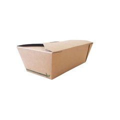DispoPak NO 6A Kraft Compostable Food Box