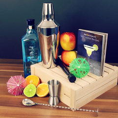 Cocktail Book Cocktail Set