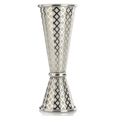 Diamond Lattice Japanese Jigger Stainless Steel 1 x 2oz