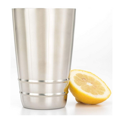 Barfly Stainless Steel Cocktail Shaker Tin with Embossed Ribs 18oz / 532ml