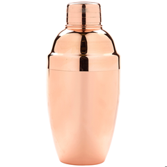 Copper Plated Cocktail Shaker 17.5oz / 500ml