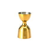 Barfly Heavy-Duty Gold Straight Rim Bell Jigger 1oz & 2oz