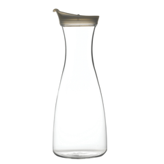 Acrylic Carafe with White Pouring Lid 35oz / 1ltr