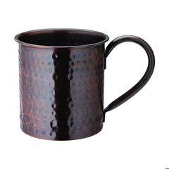 Aged Copper Hammered Mug 19oz / 540ml