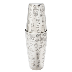 Tom Dyer Tiki Cocktail Shaker Set