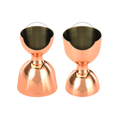 Barfly Heavy-Duty Copper Straight Rim Bell Jigger 25ml/50ml