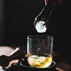 Barfly Antique Brass Talon Ice Tong 7.78inch