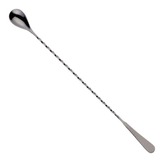 Barfly Diamond Lattice Japanese Style Bar Spoon Black 13.18inch / 33.5cm