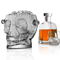 Brain Freeze Skull Ice Bucket