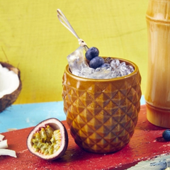 Brown Pineapple Tiki Mugs 14oz / 400ml