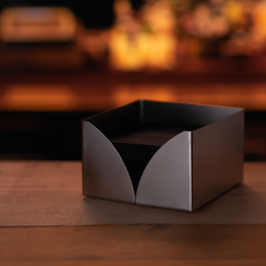 Brushed Stainless Steel Napkin Holder