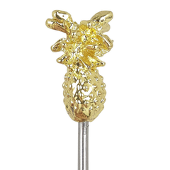 Gold Plated Pineapple Cocktail Picks
