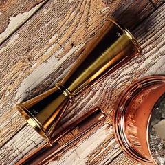 Urban Bar Gold Plated Ginza Jigger Measure