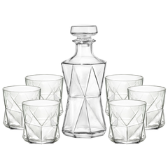 Cassiopea Decanter & Tumbler Set