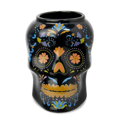 Ceramic Day of the Dead Skull Tiki Mug 19.25oz / 550ml