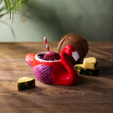 Ceramic Flamingo Tiki Mug 14oz / 400ml
