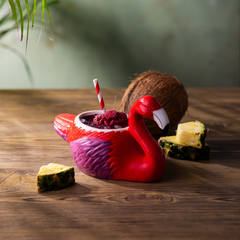 Ceramic Flamingo Tiki Mug 14oz / 400ml