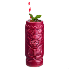 Ceramic Pink Tiki Mug 10.5oz / 300ml
