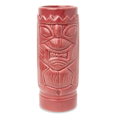 Ceramic Pink Tiki Mug 10.5oz / 300ml