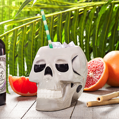 Ceramic Skull Tiki Mug 31oz / 895ml