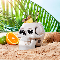 Ceramic Skull Tiki Mug 31oz / 895ml