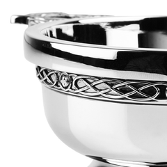 Chrome Plated Quaich Bowl 3.25inch
