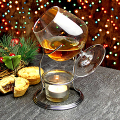 Cognac & Brandy Warmer with Glass 14oz / 400ml