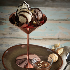 Copper Martini Glass 8.5oz / 240ml