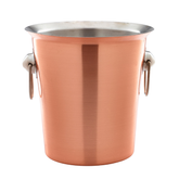 Copper Wine Bucket With Ring Handles