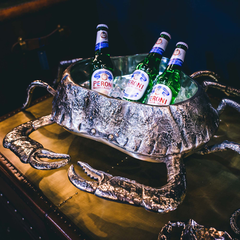 Crab Wine Bottle Holder